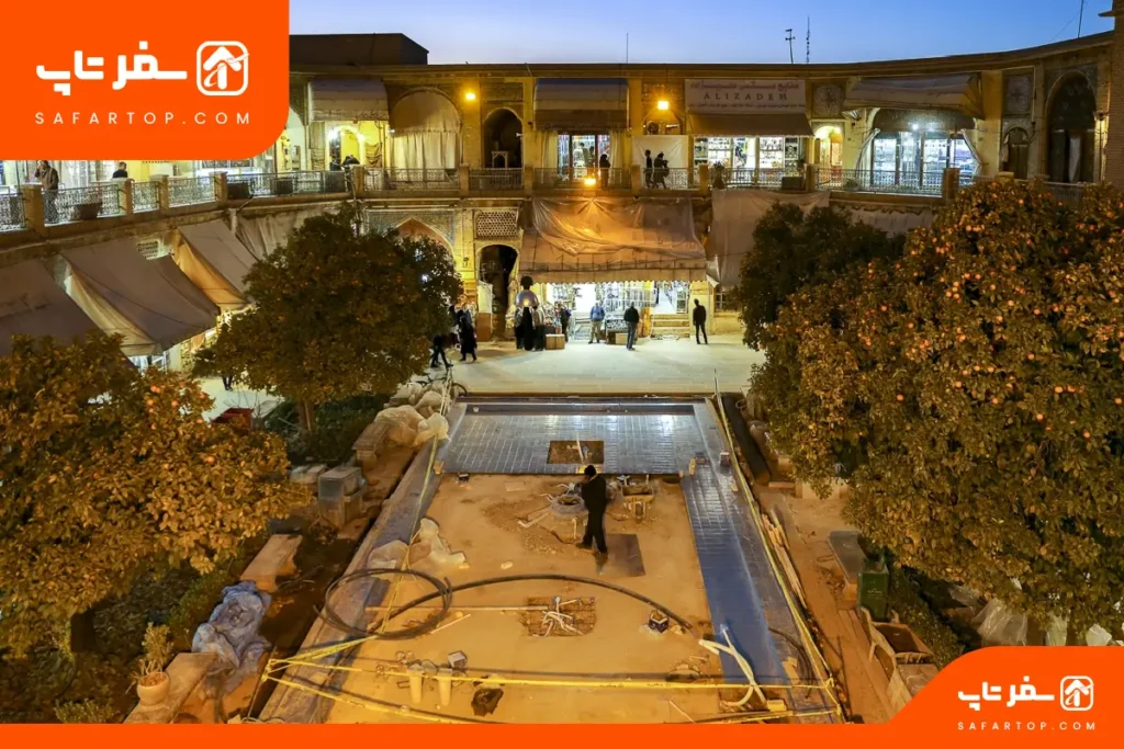 ساعت بازدید سرای مشیر