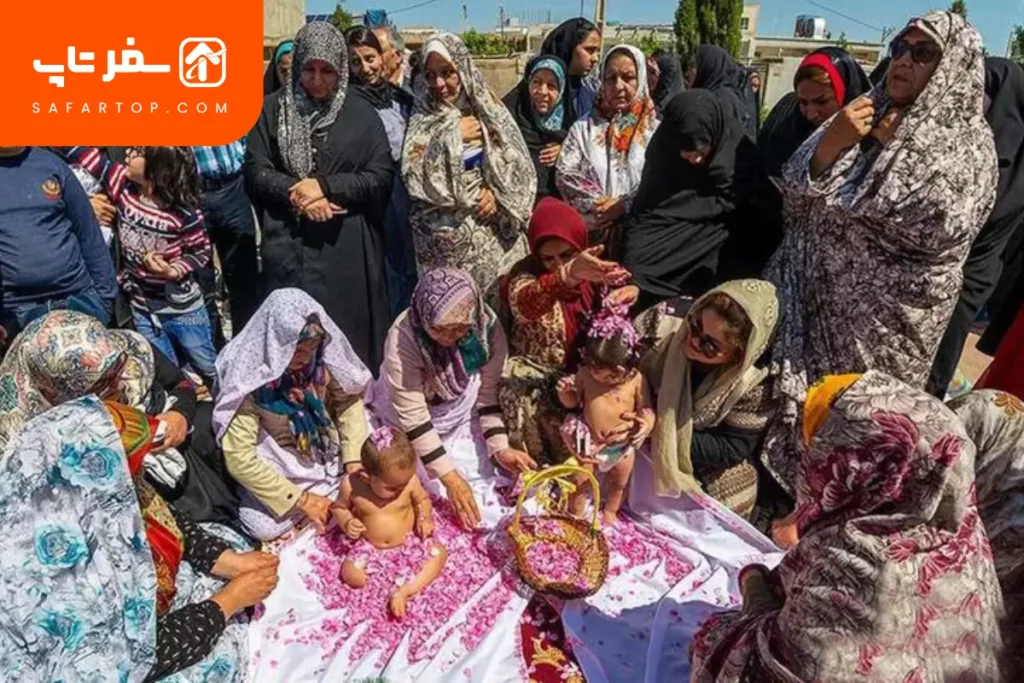 مراسم گل غلتان