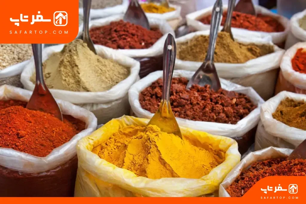 ادویه سوغات خوشمزه و خاص جزیره هرمز
