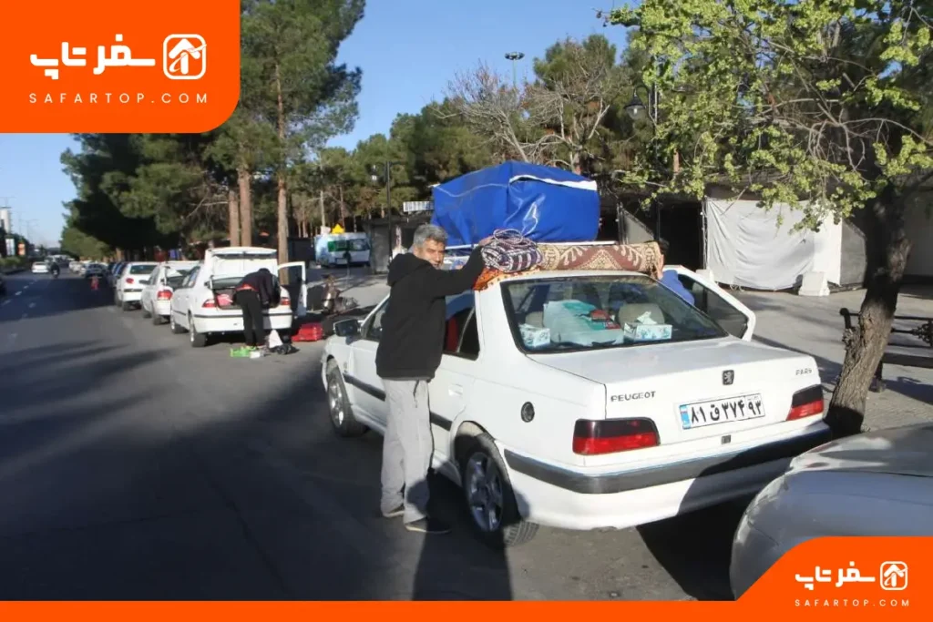 مسیر زمینی بندرعباس به قشم