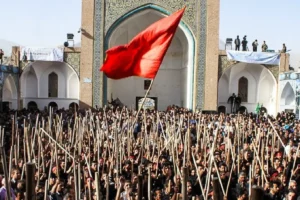 آیین قالی‌شویان در مشهد اردهال