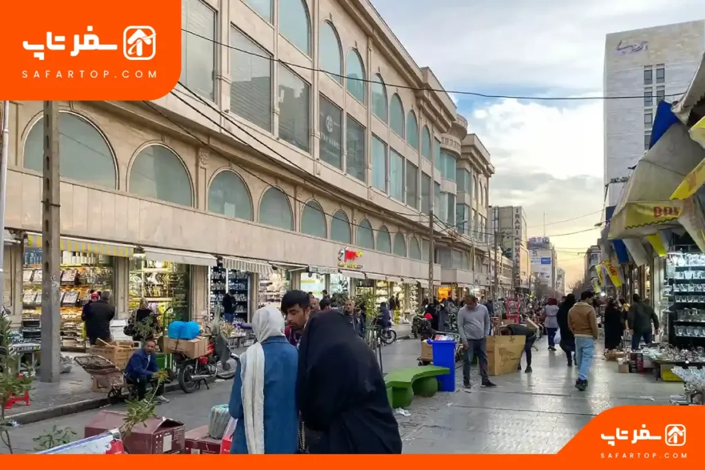 بازار شوش یا بازار بلور فروشان