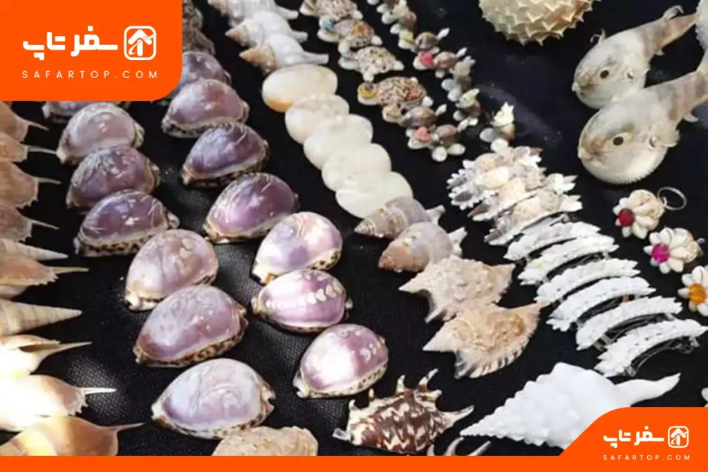 صنایع دستی دریایی در بندرعباس
