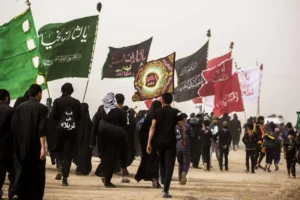 مسیر پیاده‌ روی از نجف تا کربلا