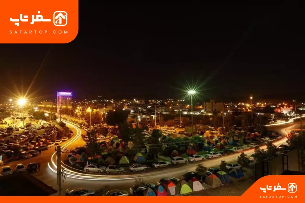 جاهای دیدنی قشم در شب