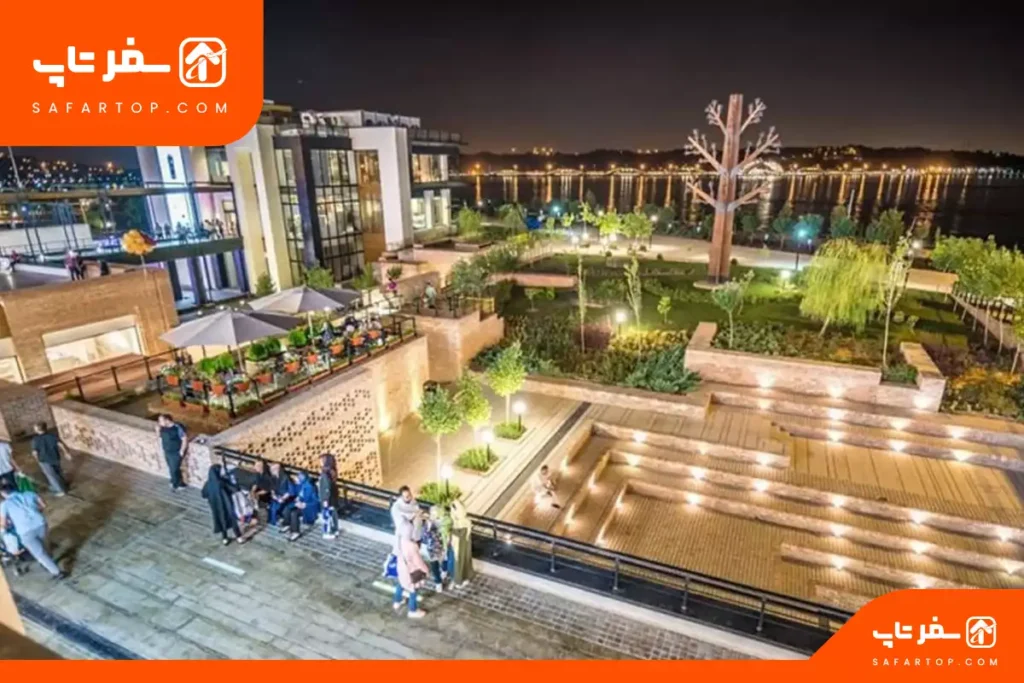 مکان های تفریحی تهران برای خانواده، بام لند دریاچه چیتگر