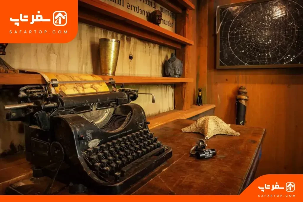 اتاق فرار باغ کتاب تهران