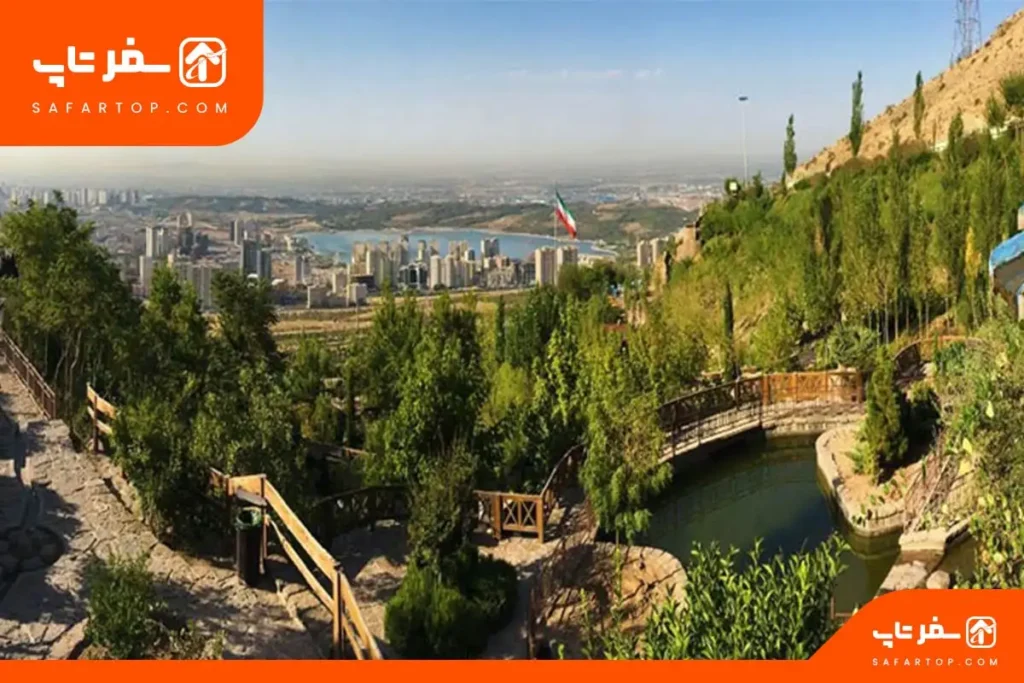 پارک آبشار تهران، برکه ها