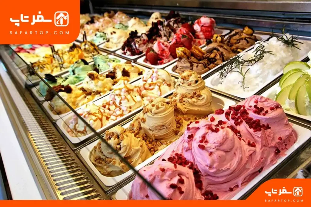 بهترین-بستنی-جلاتوهای-تهران بهترین بستی فروشی و معجون تهران، جلاتو