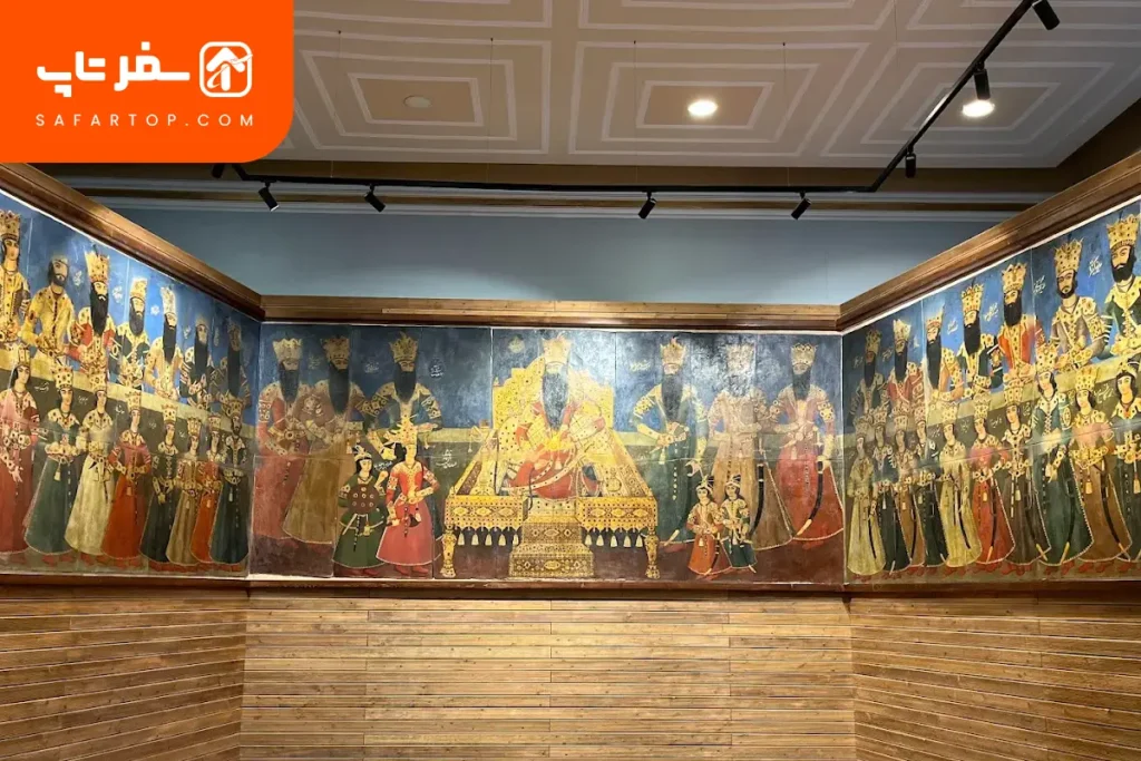 تابلو سلام فتحعلی شاه تابلو سلام فتحعلی شاه