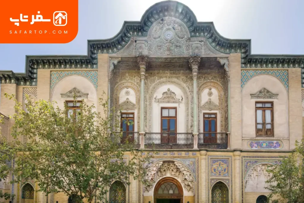 عمارت مسعودیه باغ موزه نگارستان، عمارت مسعودیه