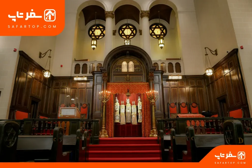 کنیسه‌های فعال تهران، نکات بازدید