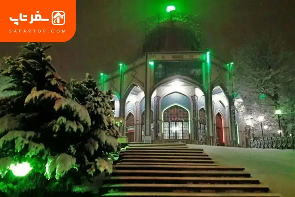 موقعیت امامزاده هاشم رشت