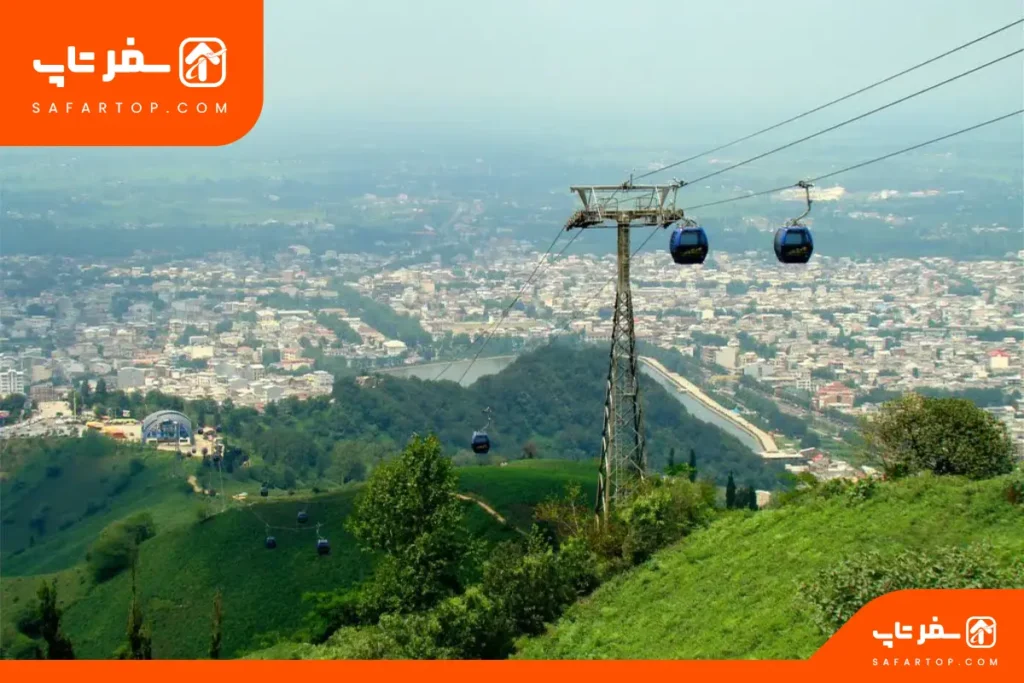 تله کابین بام سبز لاهیجان