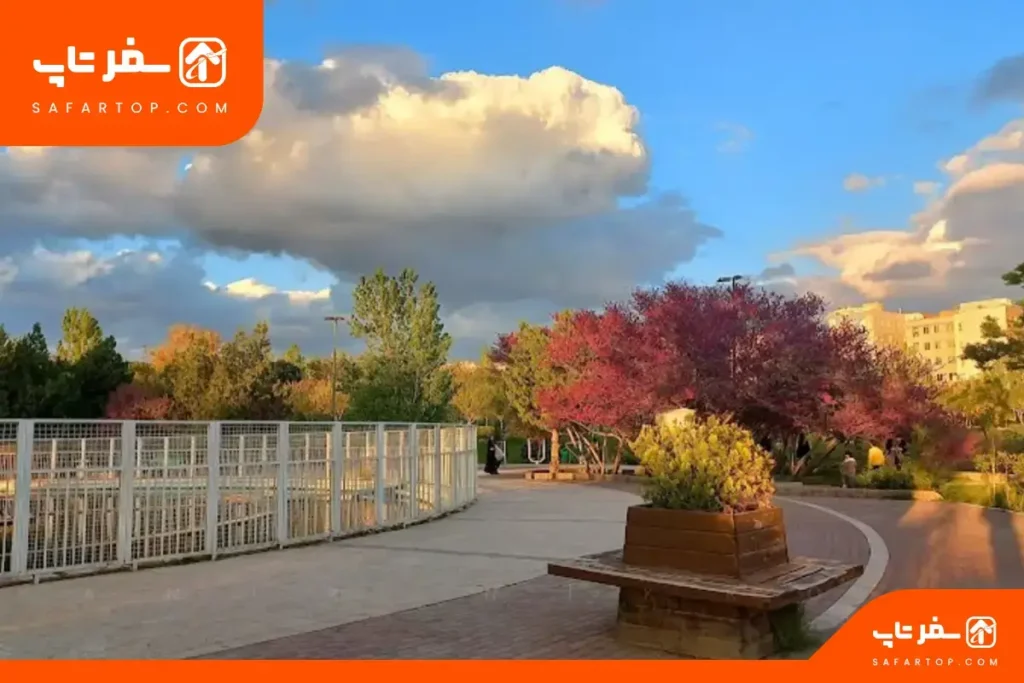 پیست دوچرخه در پارک پلیس