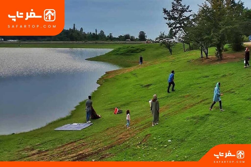 تالاب سقالکسار نزدیک رشت