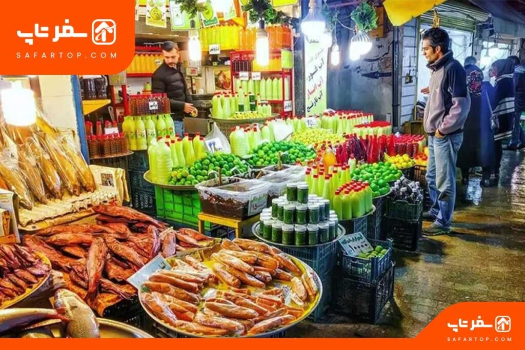 جاهای دیدنی رشت در روز