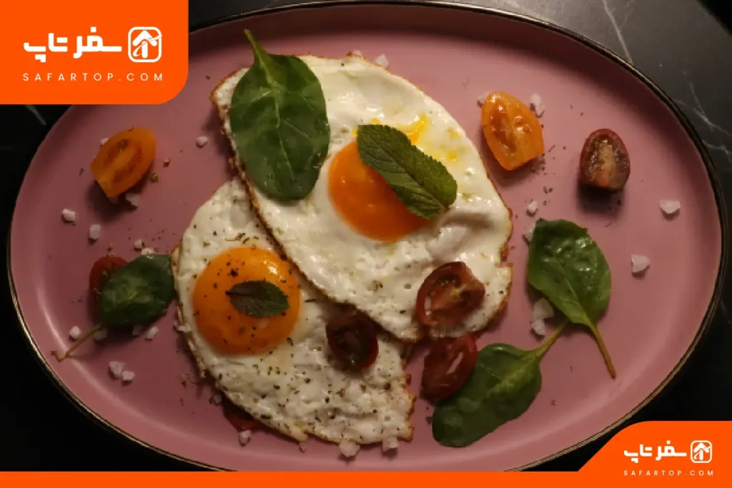 صبحانه کافه چله خونه رشت