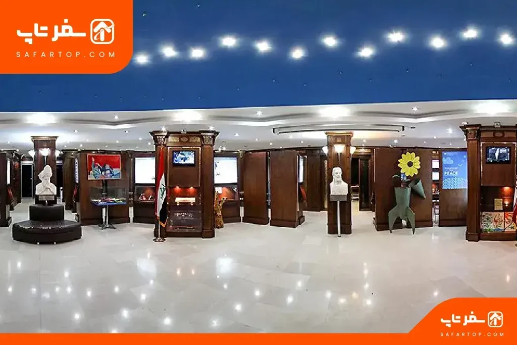 اشیای داخل موزه صلح