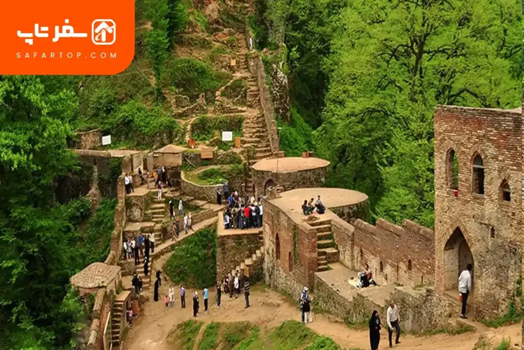 جاهای دیدنی اطراف آبشار دودوزن