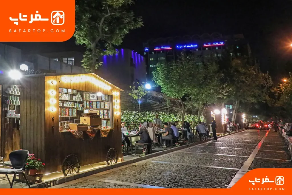 کافه و رستوران نزدیک موزه ایران باستان