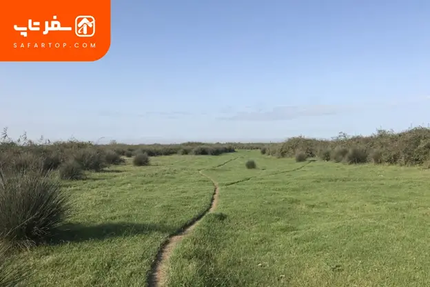 مسیر دوچرخه سواری در پارک ملی بوجاق