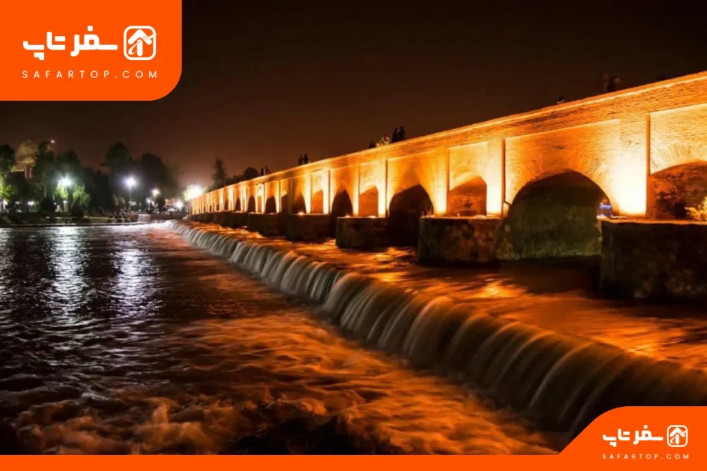 رودخانه زاینده رود اصفهان